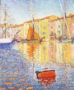 Paul Signac The Red Buoy Sweden oil painting artist